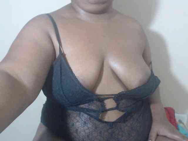 Melodyhall (35, Hispanic Cam Girl) performing deepthroat.