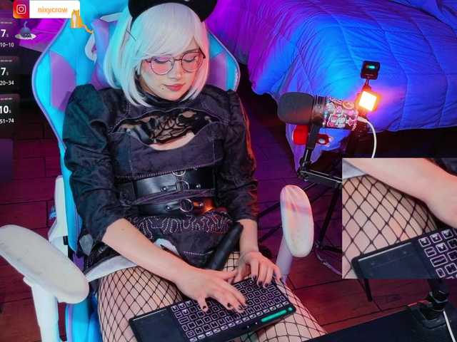 Nixycrow11's BongaCams show and profile