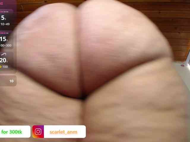 scarlett-bigass webcam