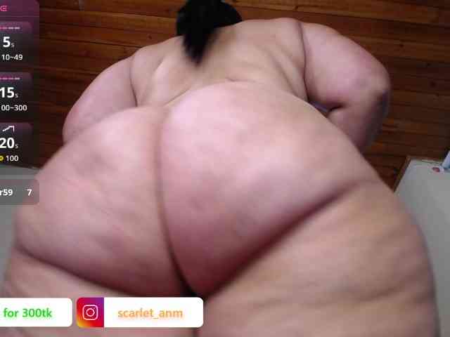 scarlett-bigass webcam