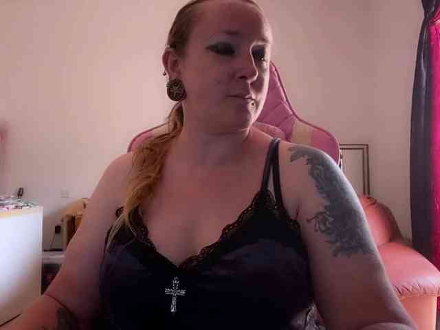 Nylonqueen (30, White Cam Girl) performing squirt.