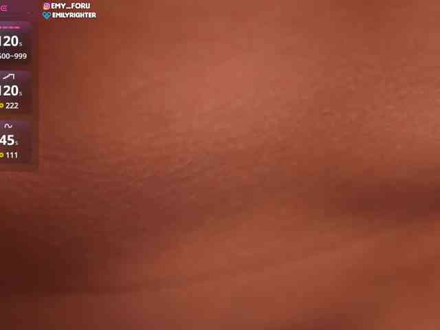 Emyforu Live Webcam on BongaCams