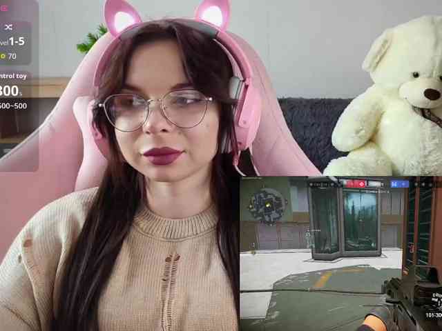 Lady-shy webcam