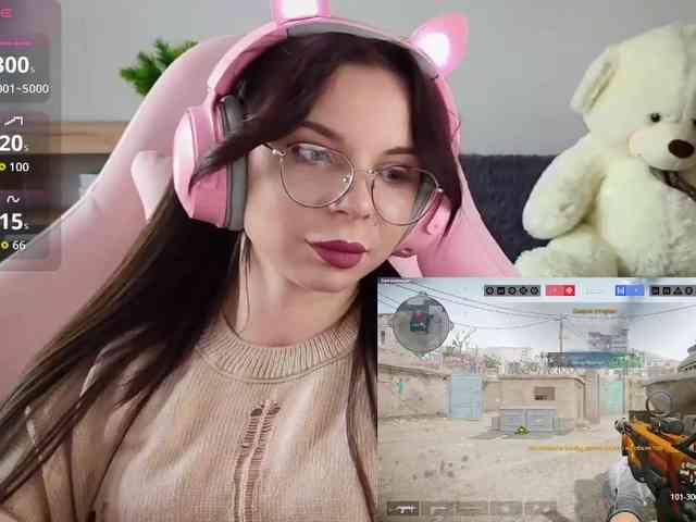 Lady-shy webcam