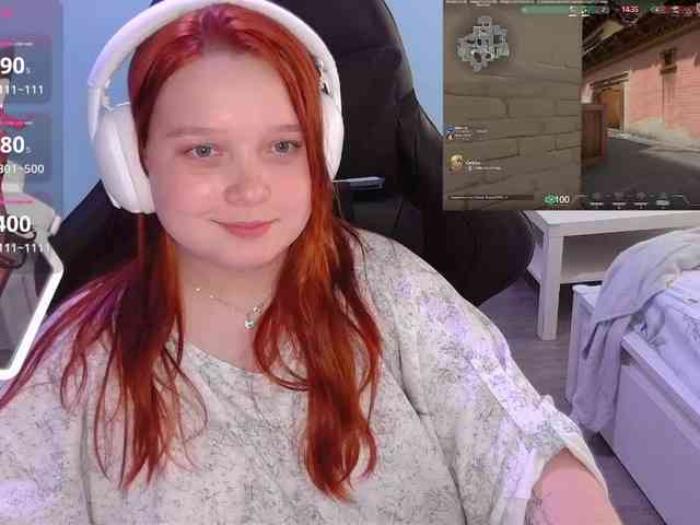 sexy striptease AlinaAdams