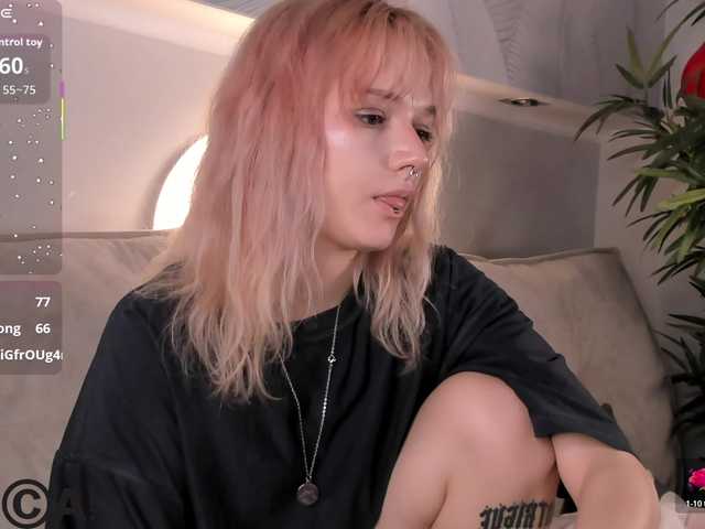 Molly-Platt — In my room, we can play with my nipples, masturbate, play with dildos, but if you're not interested, we can just chat.