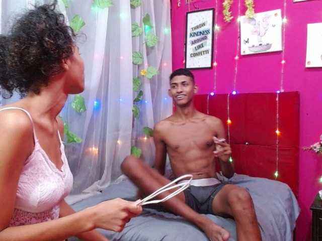 zarinabeautiful — Hello, welcome to our room. We are a Latino duo ready to fulfill all your fetishes. We have no limits.:fuck_tits  :jerking  :big_cock  :bj  :hot 