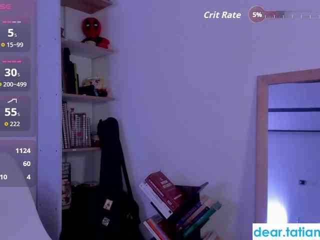 dearTatiana webcam