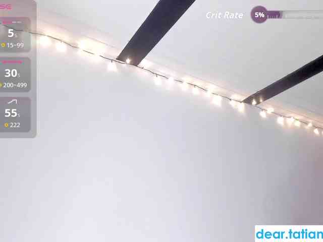 dearTatiana webcam