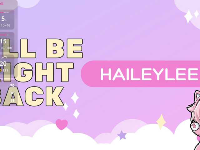 Haileylee's BongaCams show and profile