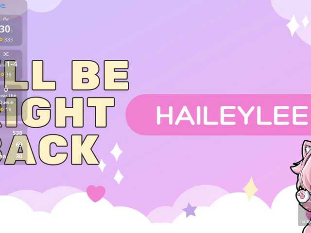 Haileylee's BongaCams show and profile