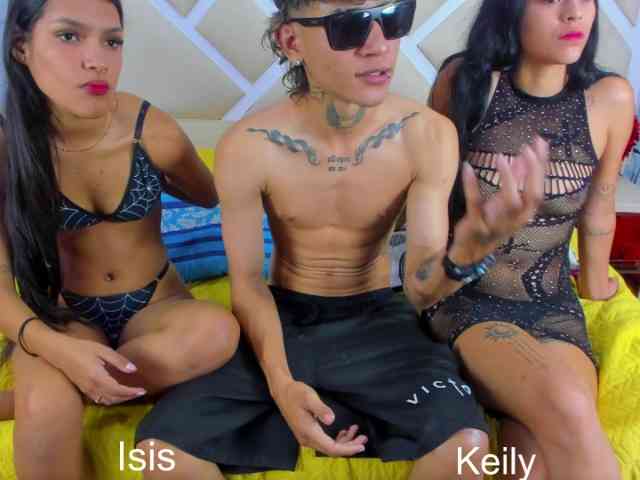 Threelicious- webcam