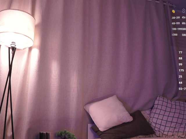 loveaudirs — Hello! my name is Eva! I'll be glad to meet you! The toy works from 2 tokens take off your tights@sofar   @total 