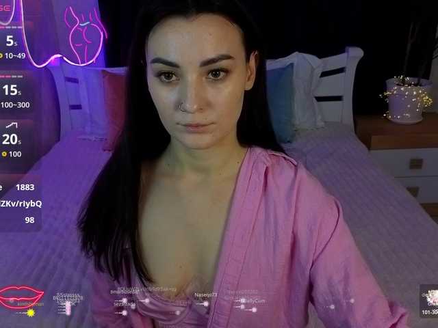 AdeleCherie — I'll take off my panties, throw them at you, and then give you a sweet show with sweet cream2002 @total 