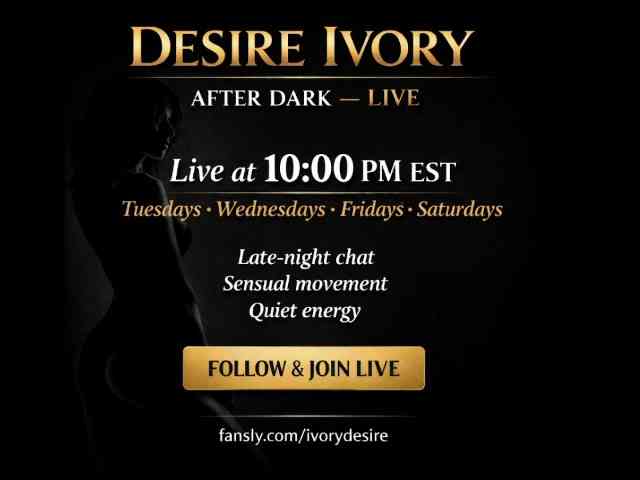 IvoryDesirehere webcam