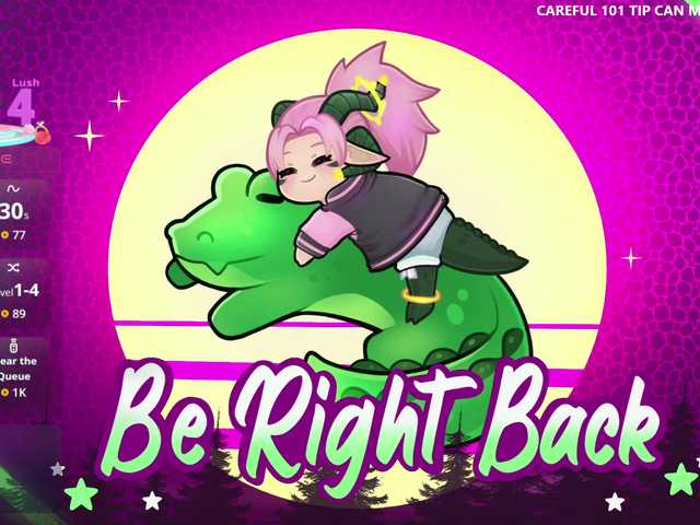 bambiishere — Target: @total! @sofar raised, @remain remaining until the squirt show starts