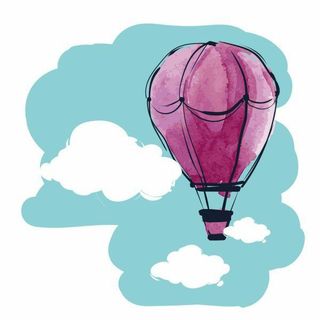 Hot air balloon flight