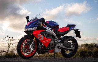 A motorcycle