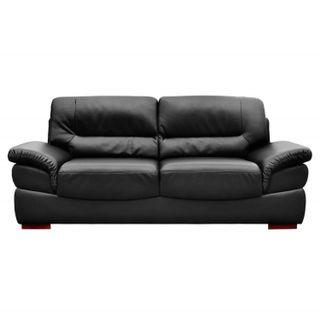 SOFA MARKETSofá Byron 2 Puestos Ecocuero Negro