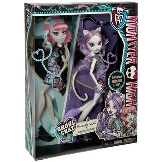 Monster High dolls Rochelle and Catherine
