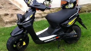 the motorcycle