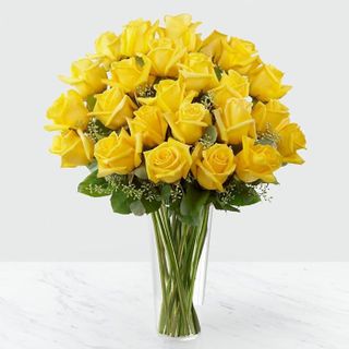 Bouquet of yellow roses