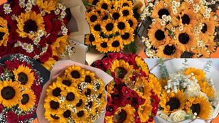 Ramo de  girasoles