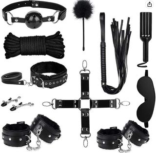 Utimi Under The Bed Bondage Restraints Sistema negro