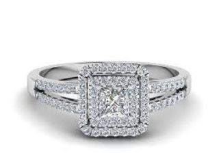 Ring with a diamond