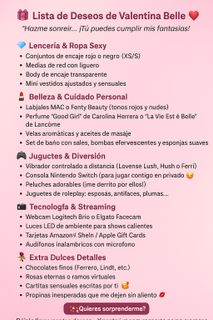 Mi lista de deseos