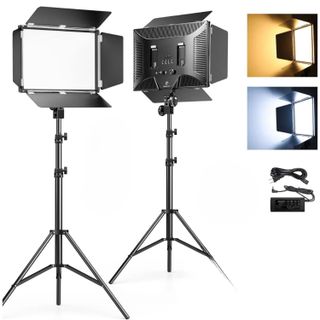 Panel Luz Fotografía R600 Rgb Recargable Trípode Control
