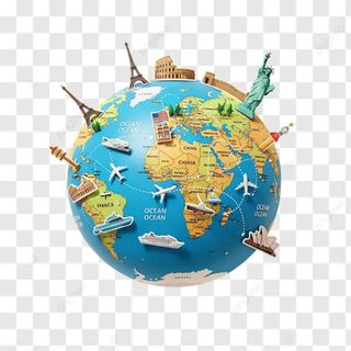Traveling the world
