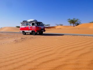 Traveling in Africa