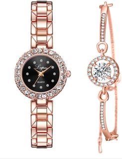necklace and watch