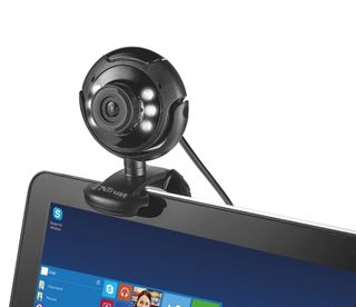 On a normal webcam