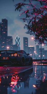 by the wheels