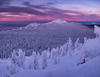 Hiking in the mountains