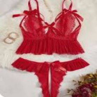 Red lingerie