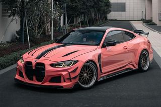 pink BMW M4