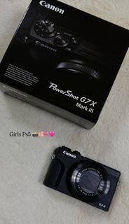 Canon g7x mark iii