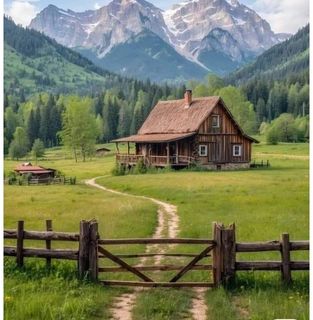 house in the forest