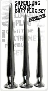 Anal plug set