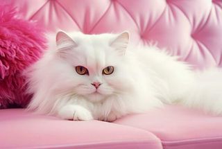 A pet cat
