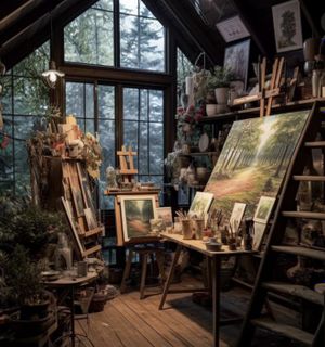 My art studio:)