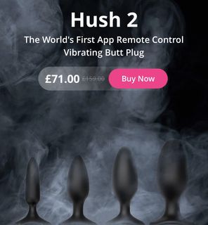 Remote control vibrating butt plug