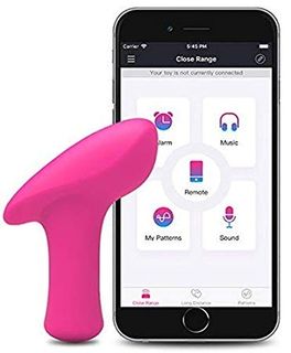 LOVENSE Ambi Bullet Vibrator, Small and Discreet Powerful Stimulator with Long Distance Bluetooth Wireless Control, Hammer Shape to Pinpoint Stimulation, Custom Vibration Patterns and App Control