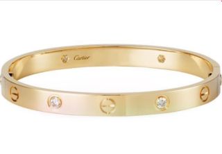 Cartier gold bracelet