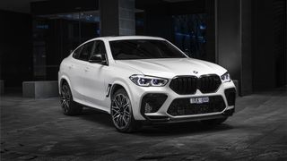 BMW X6M which has a new body