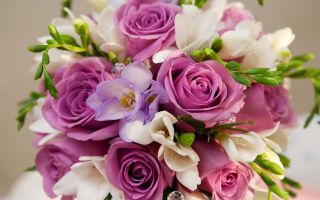 I want a bouquet of beautiful flowers!