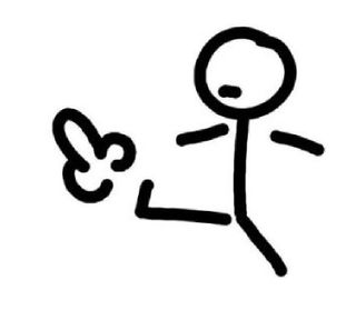 kicking dicks (rubber)